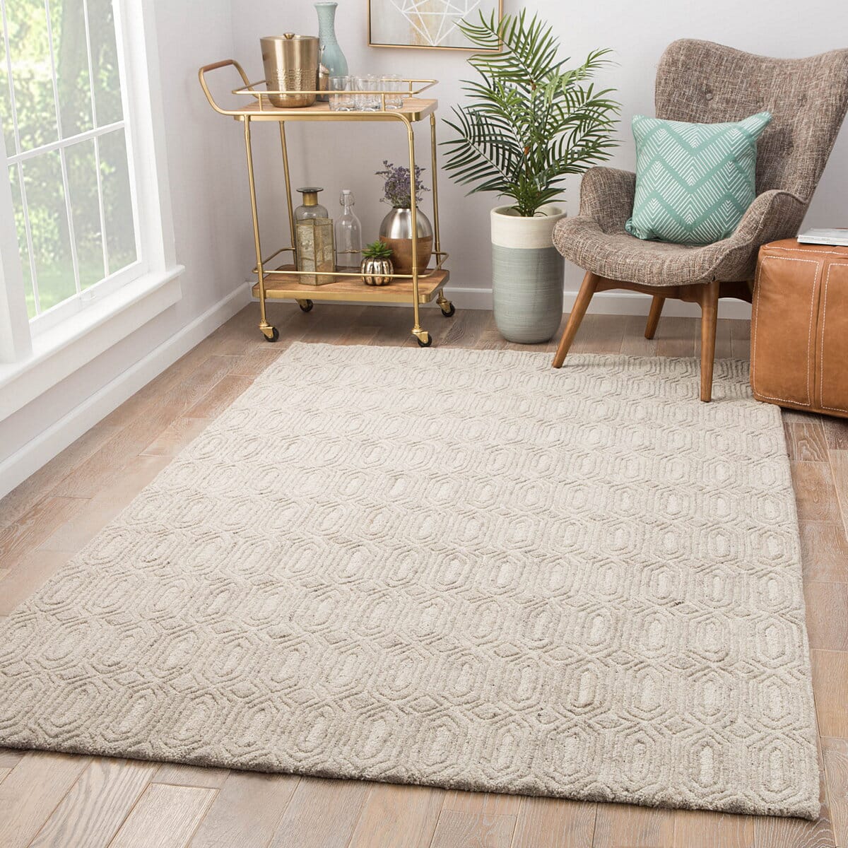 Jaipur Asos Chaise Aos04 Beige Rugs.