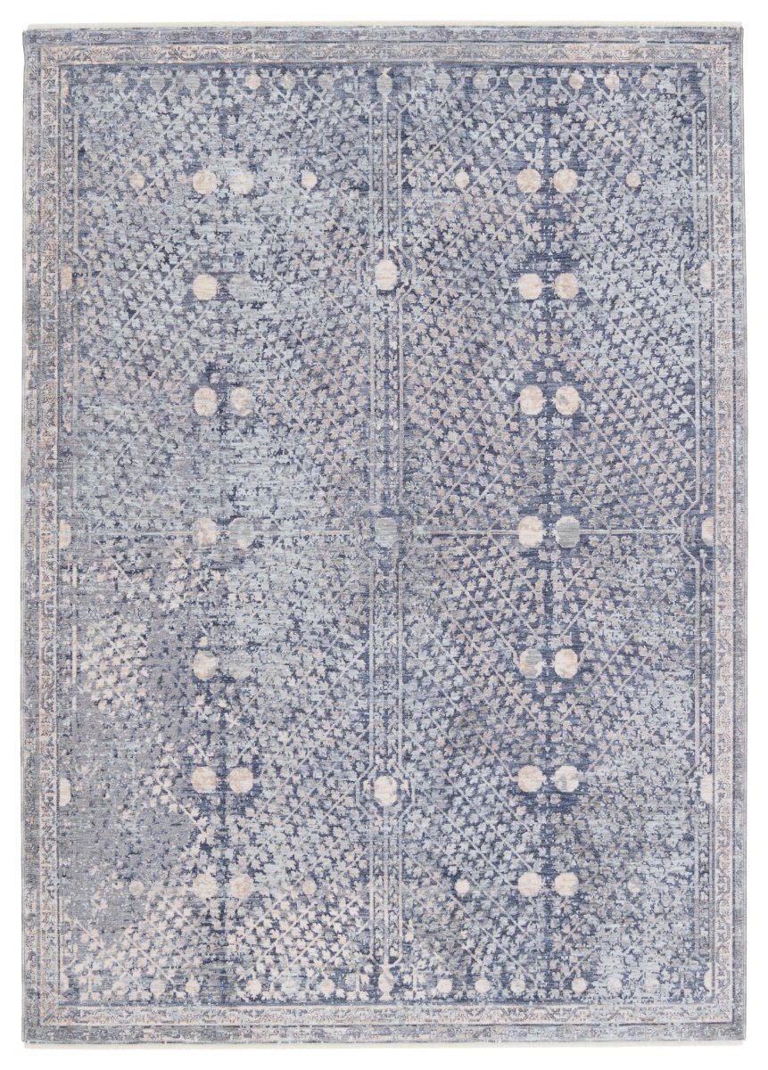 Jaipur Ballad Larkin Bla01 Blue/Light Gray Rugs.