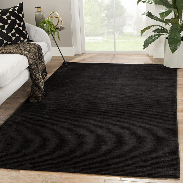 Jaipur Basis Basis Bi32 Black Rugs.