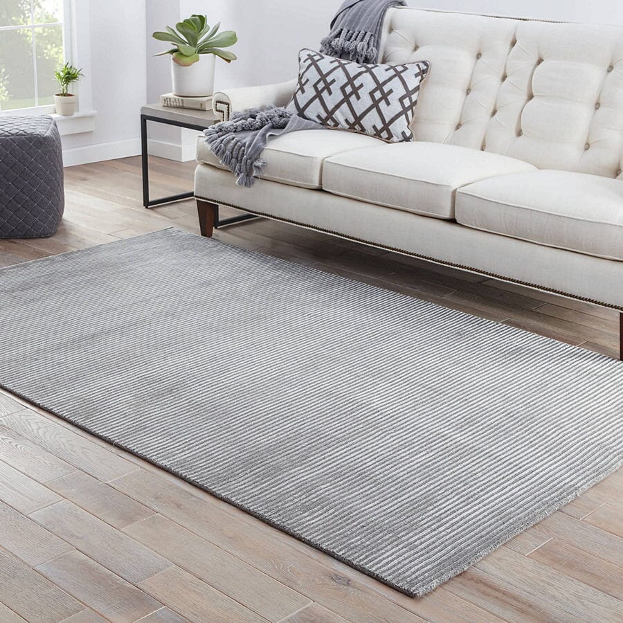 Jaipur Basis Bi05 Medium Gray / Medium Gray Rugs.