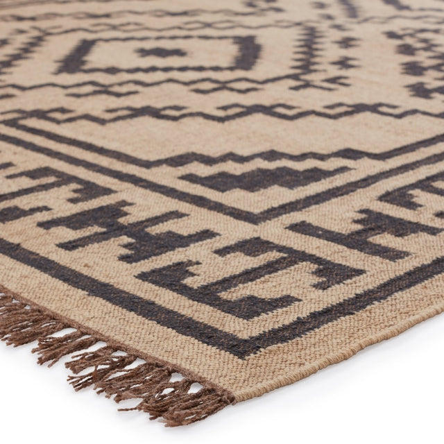 Jaipur Bedouin Jaima Bd24 Beige/Black Rugs.