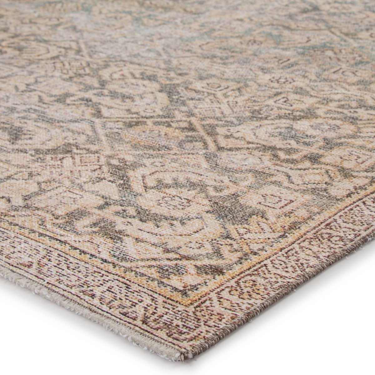 Jaipur Boheme Atkins Boh13 Gold/Green Rugs.