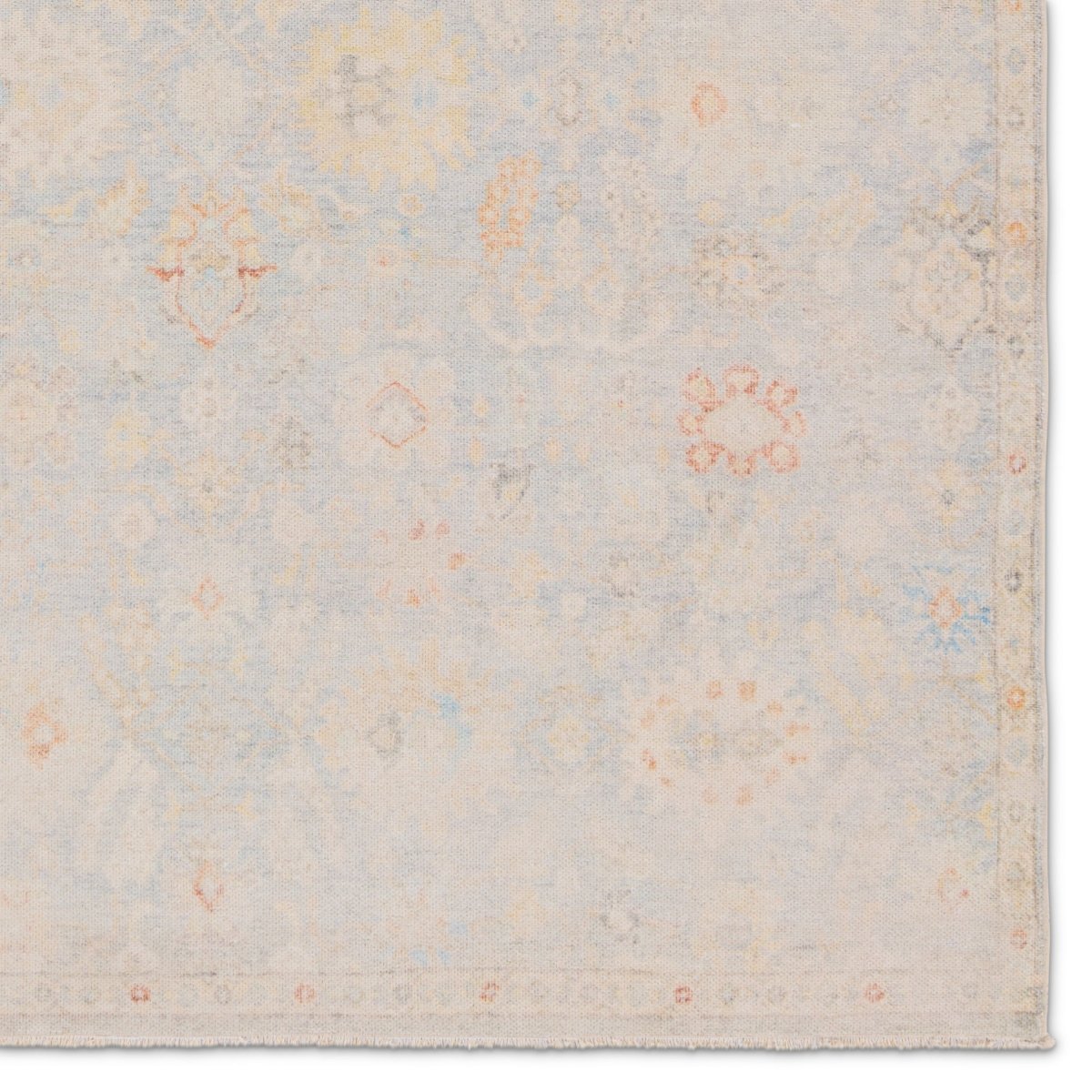 Jaipur Boheme Doire Boh28 Light Blue/Cream Rug.