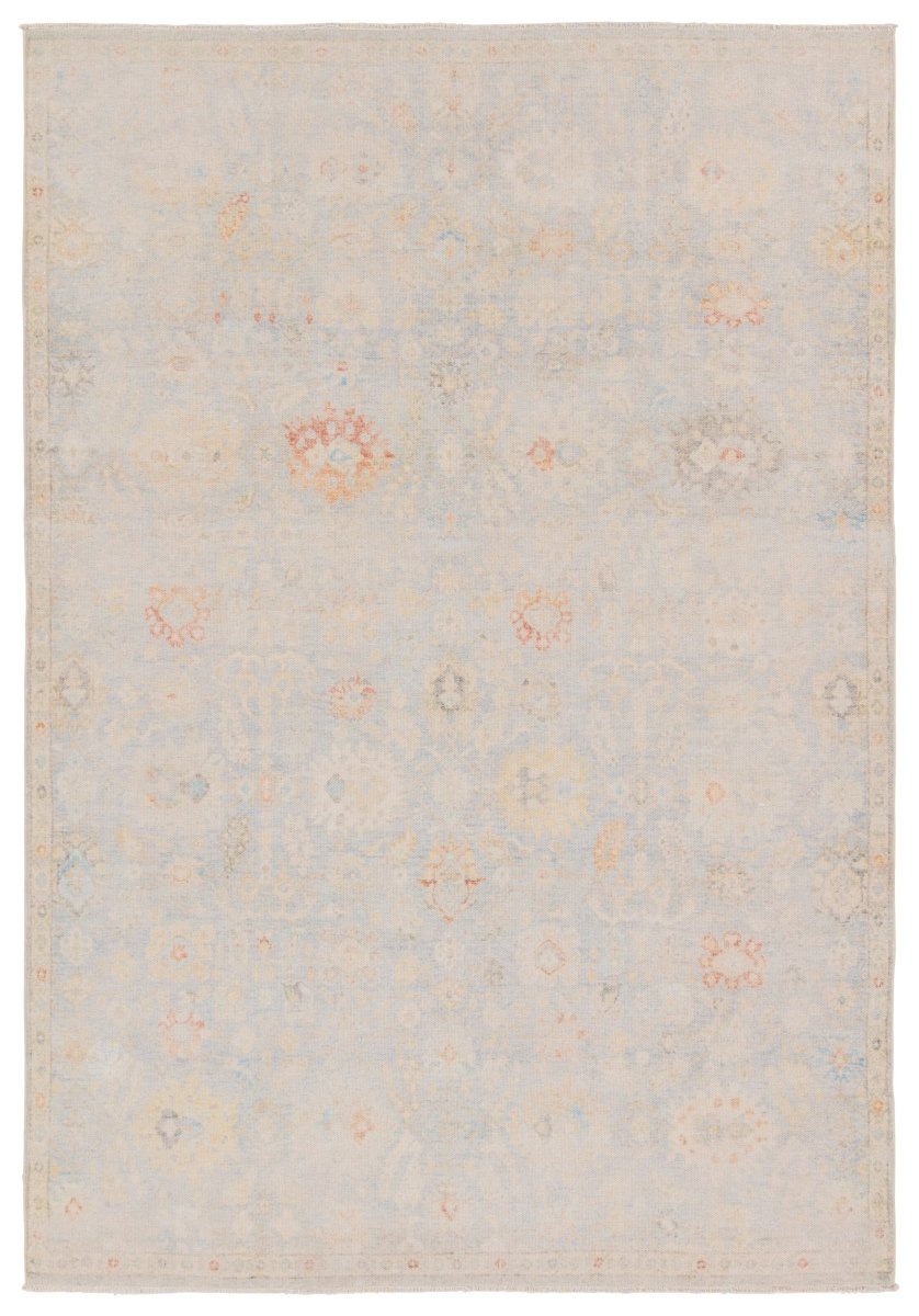 Jaipur Boheme Doire Boh28 Light Blue/Cream Rug.