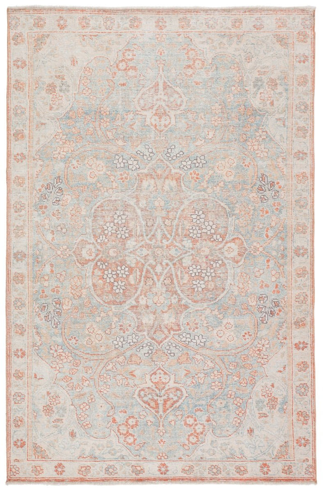 Jaipur Boheme Fay Boh15 Orange/Light Blue Rugs.