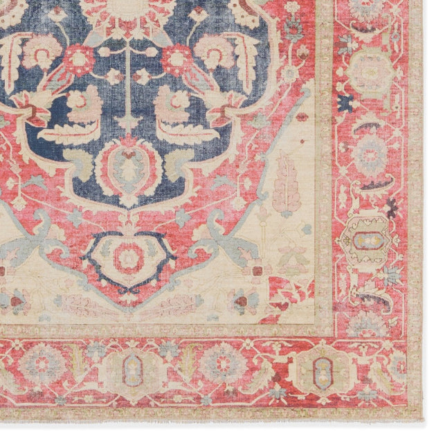 Jaipur Boheme Kadi Boh23 Red/Blue Rug.