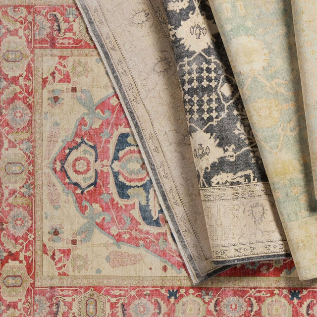 Jaipur Boheme Kadi Boh23 Red/Blue Rug.