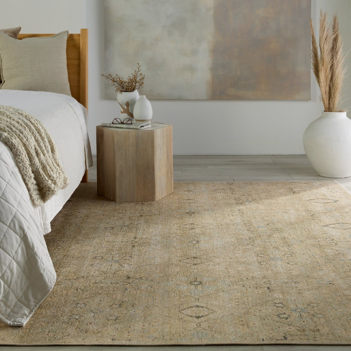 Jaipur Boheme Maisie Boh26 Green/Blue Rug.
