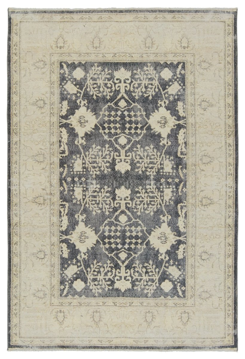 Jaipur Boheme Pia Boh24 Navy/Cream Rug.