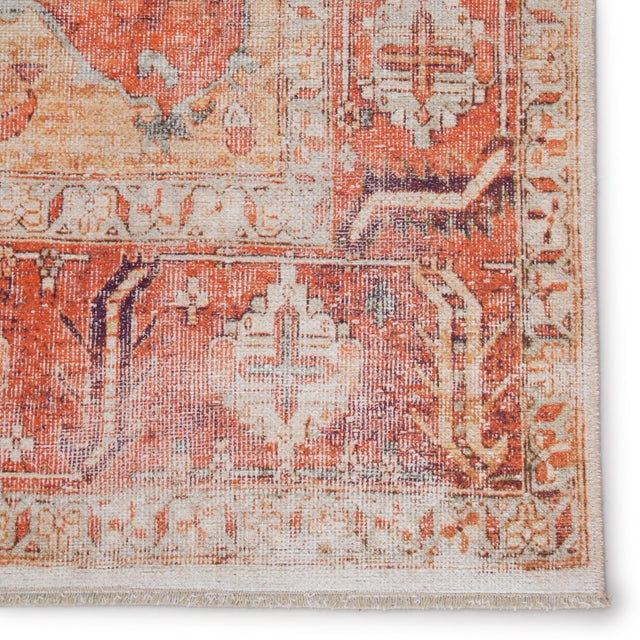 Jaipur Boheme Rhoda Boh01 Orange/Ivory Rug.