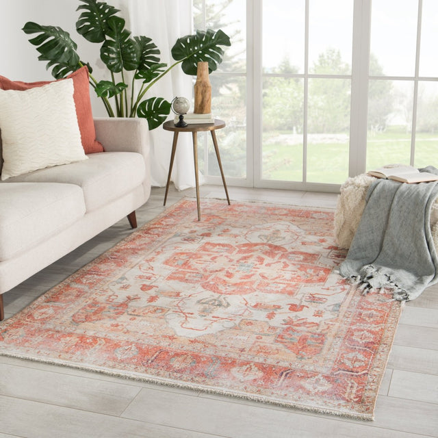 Jaipur Boheme Rhoda Boh01 Orange/Ivory Rug.
