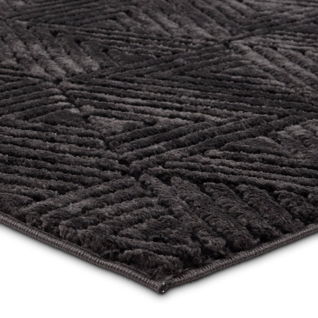 Jaipur Calix By Nikki Chu Ziazan Cnu04 Black/Black Rug.