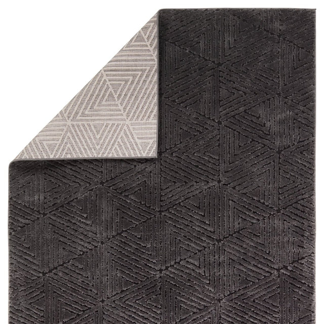 Jaipur Calix By Nikki Chu Ziazan Cnu04 Black/Black Rug.