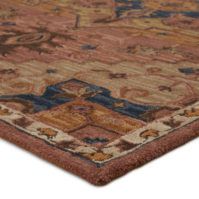 Jaipur Cardamom Cressida Com06 Dark Pink/Blue Rugs.
