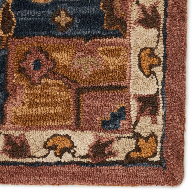 Jaipur Cardamom Cressida Com06 Dark Pink/Blue Rugs.