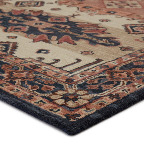 Jaipur Cardamom Idina Com09 Pink/Dark Blue Rugs.