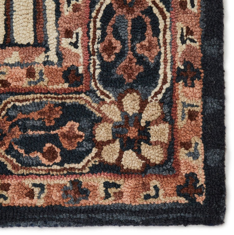 Jaipur Cardamom Idina Com09 Pink/Dark Blue Rugs.