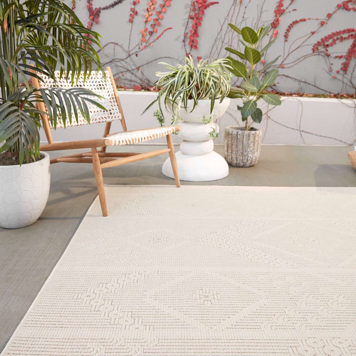 Jaipur Cardinal By Label J Cardinal Cnt02 Cream Rug.