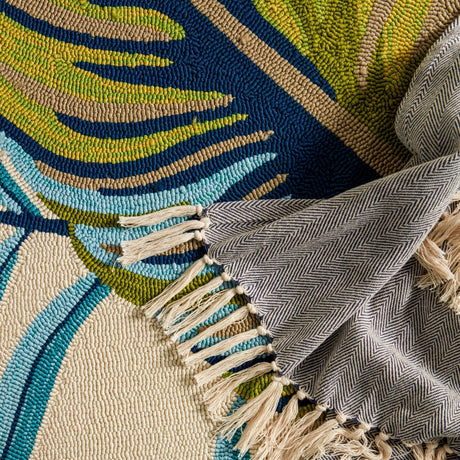 Jaipur Catalina Fraise Cat52 Blue/Green Rug.