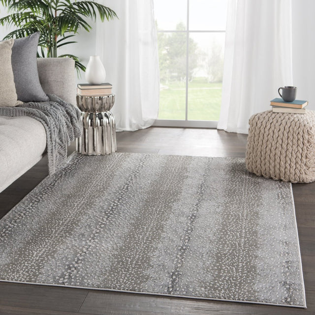Jaipur Catalyst Axis Cty08 Gray/Natural Rugs.