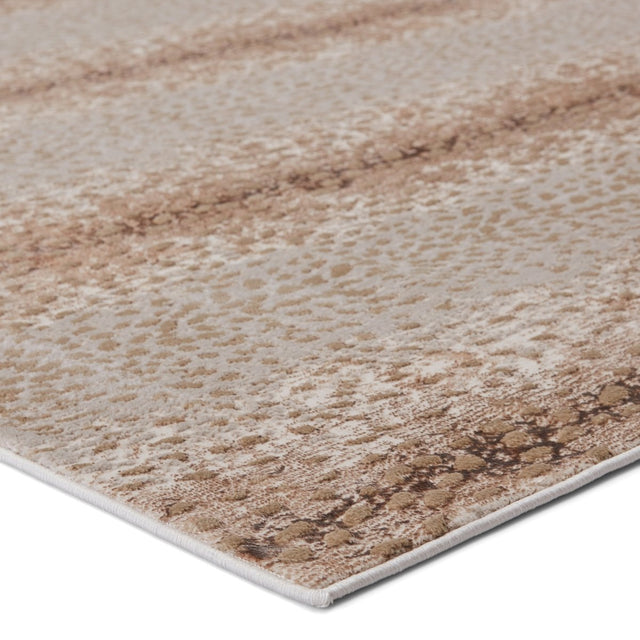 Jaipur Catalyst Axis Cty13 Tan/Gray Rugs.