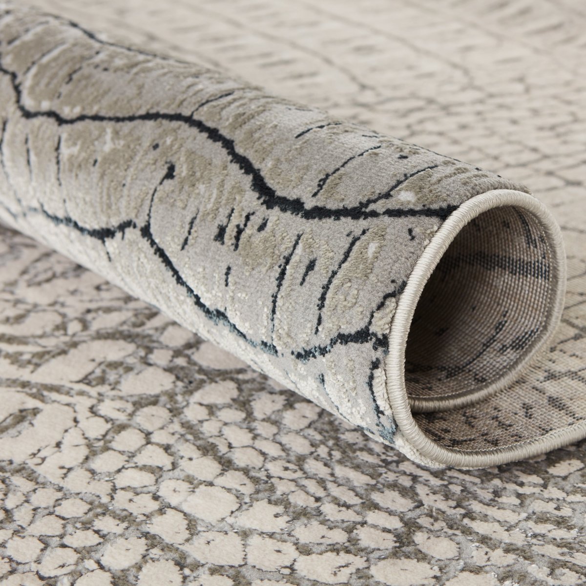 Jaipur Catalyst Canberra Cty09 Gray/Black Rugs.