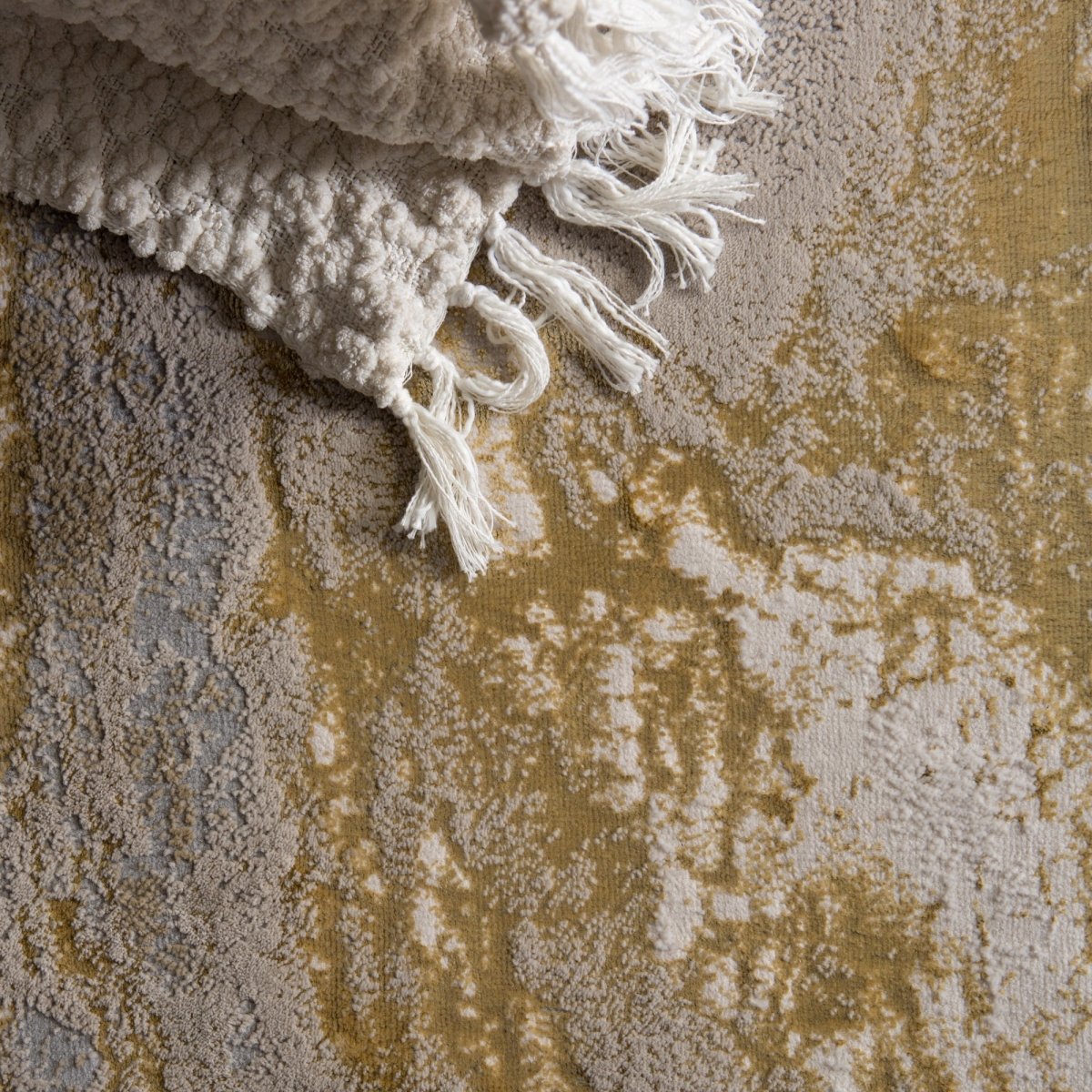 Jaipur Catalyst Cisco Cty02 Gray/Gold Rugs.