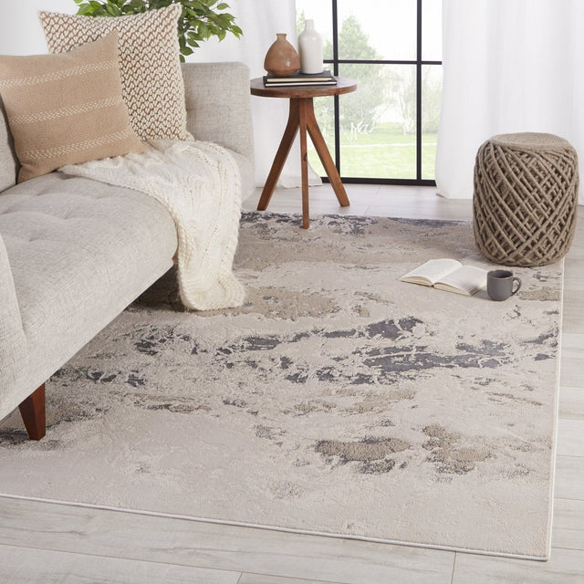 Jaipur Catalyst Cisco Cty11 Light Gray/Silver Rugs.