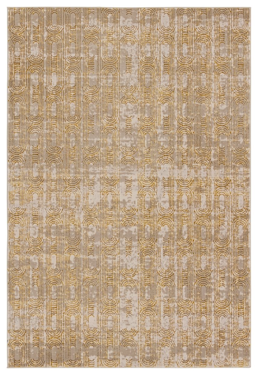 Jaipur Catalyst Gimeas Cty27 Gold/Taupe Rug.