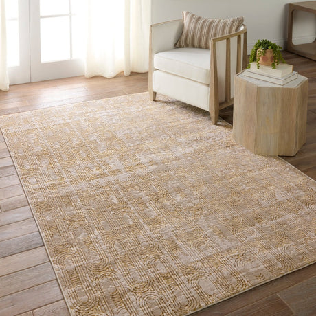 Jaipur Catalyst Gimeas Cty27 Gold/Taupe Rug.