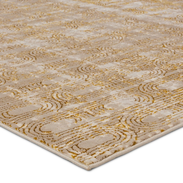Jaipur Catalyst Gimeas Cty27 Gold/Taupe Rug.