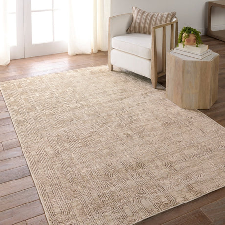 Jaipur Catalyst Gimeas Cty28 Gold/Beige Rug.
