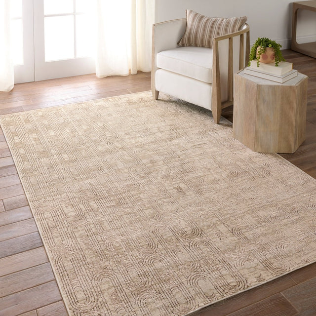 Jaipur Catalyst Gimeas Cty28 Gold/Beige Rug.