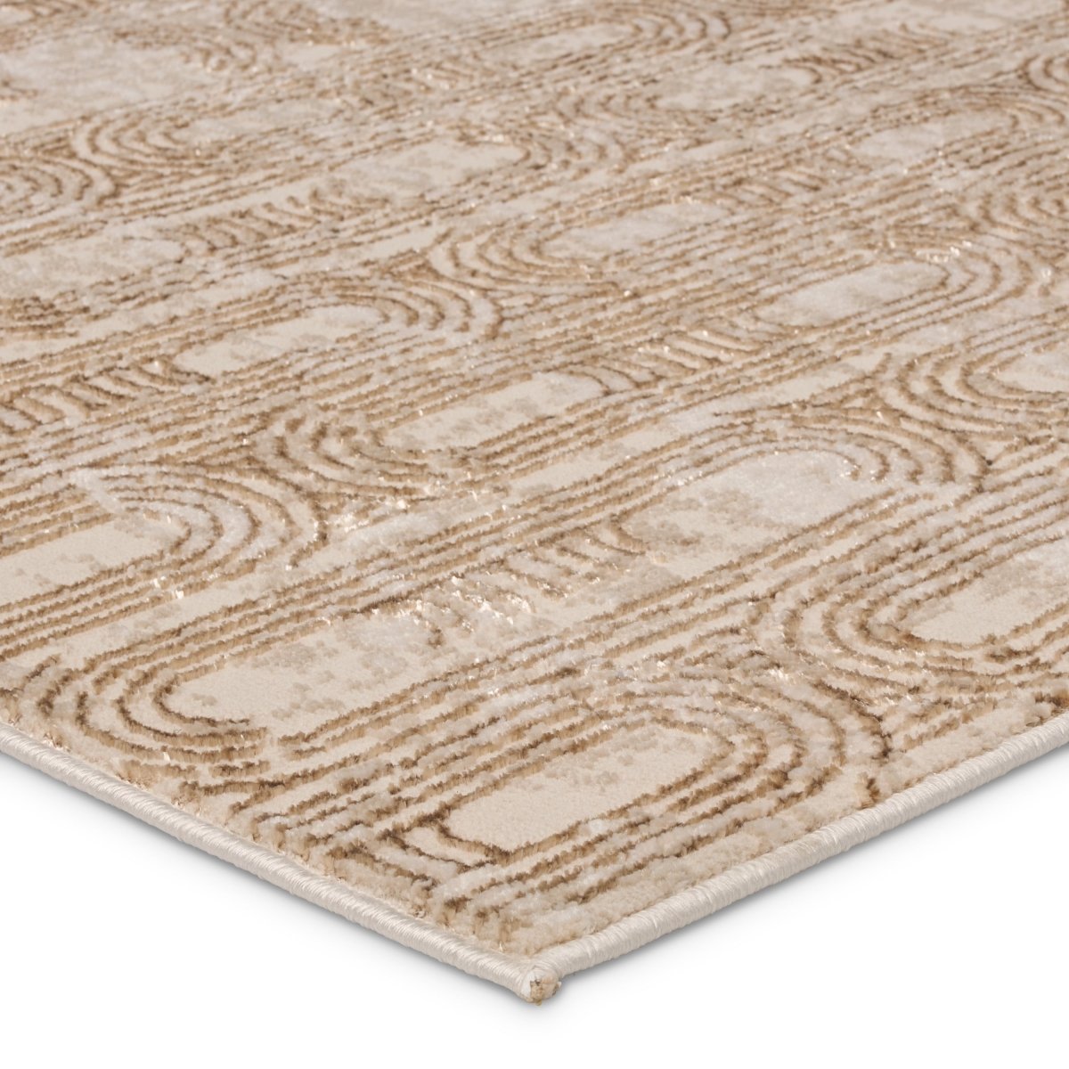 Jaipur Catalyst Gimeas Cty28 Gold/Beige Rug.