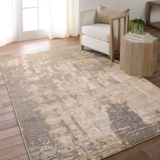 Jaipur Catalyst Raistlin Cty26 Gold/Gray Rug.