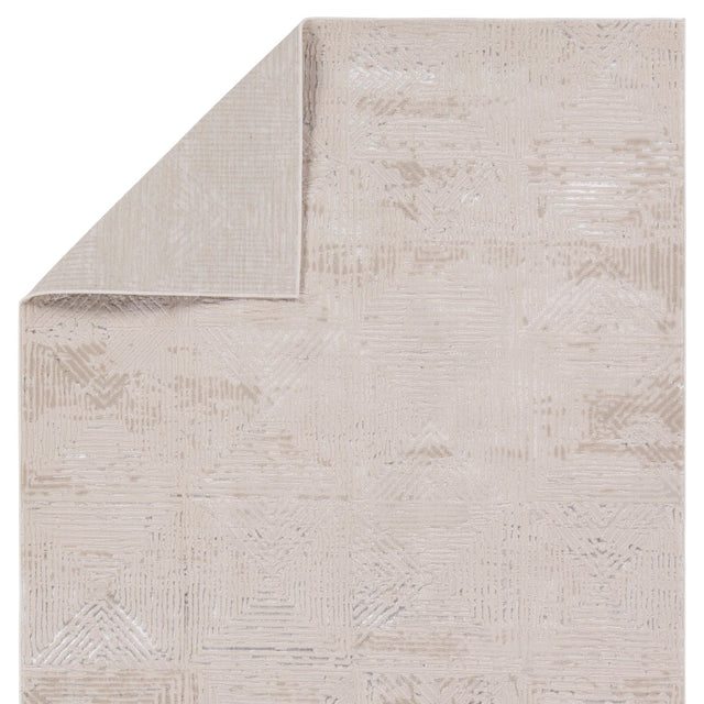 Jaipur Catalyst Rehan Cty33 Light Gray/Silver Rug.