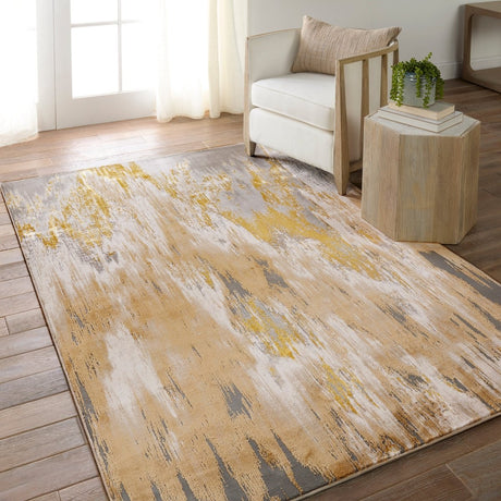 Jaipur Catalyst Ulysses Cty24 Gold/Gray Rug.