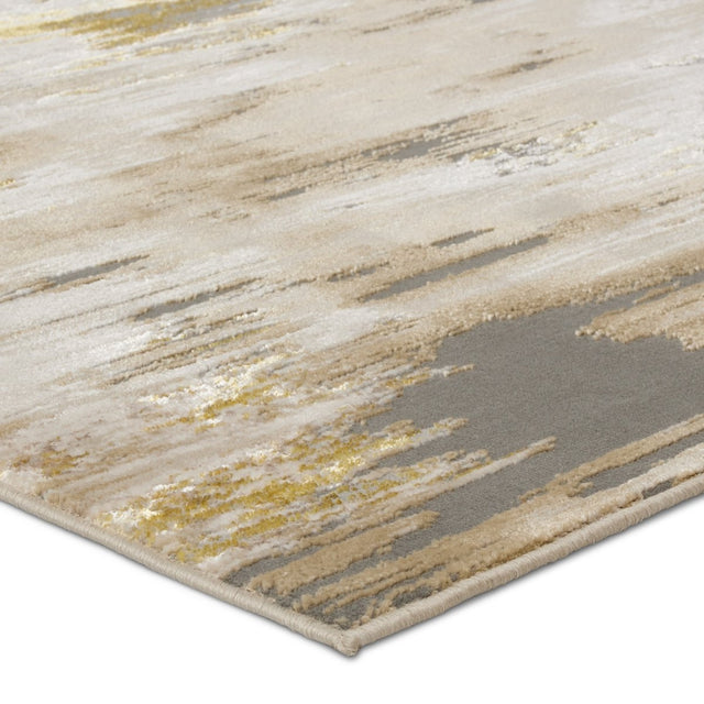 Jaipur Catalyst Ulysses Cty24 Gold/Gray Rug.