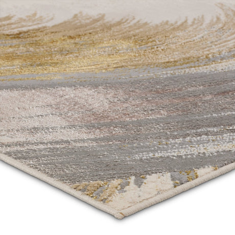 Jaipur Catalyst Zione Cty19 Gold/Gray Rug.