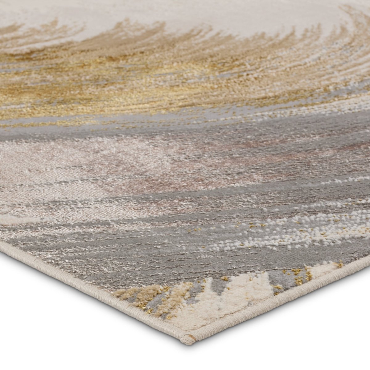 Jaipur Catalyst Zione Cty19 Gold/Gray Rug.
