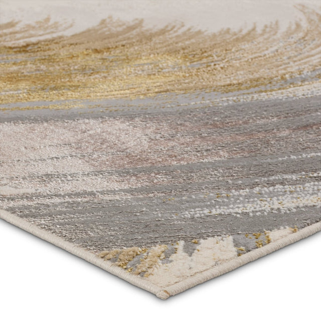 Jaipur Catalyst Zione Cty19 Gold/Gray Rug.