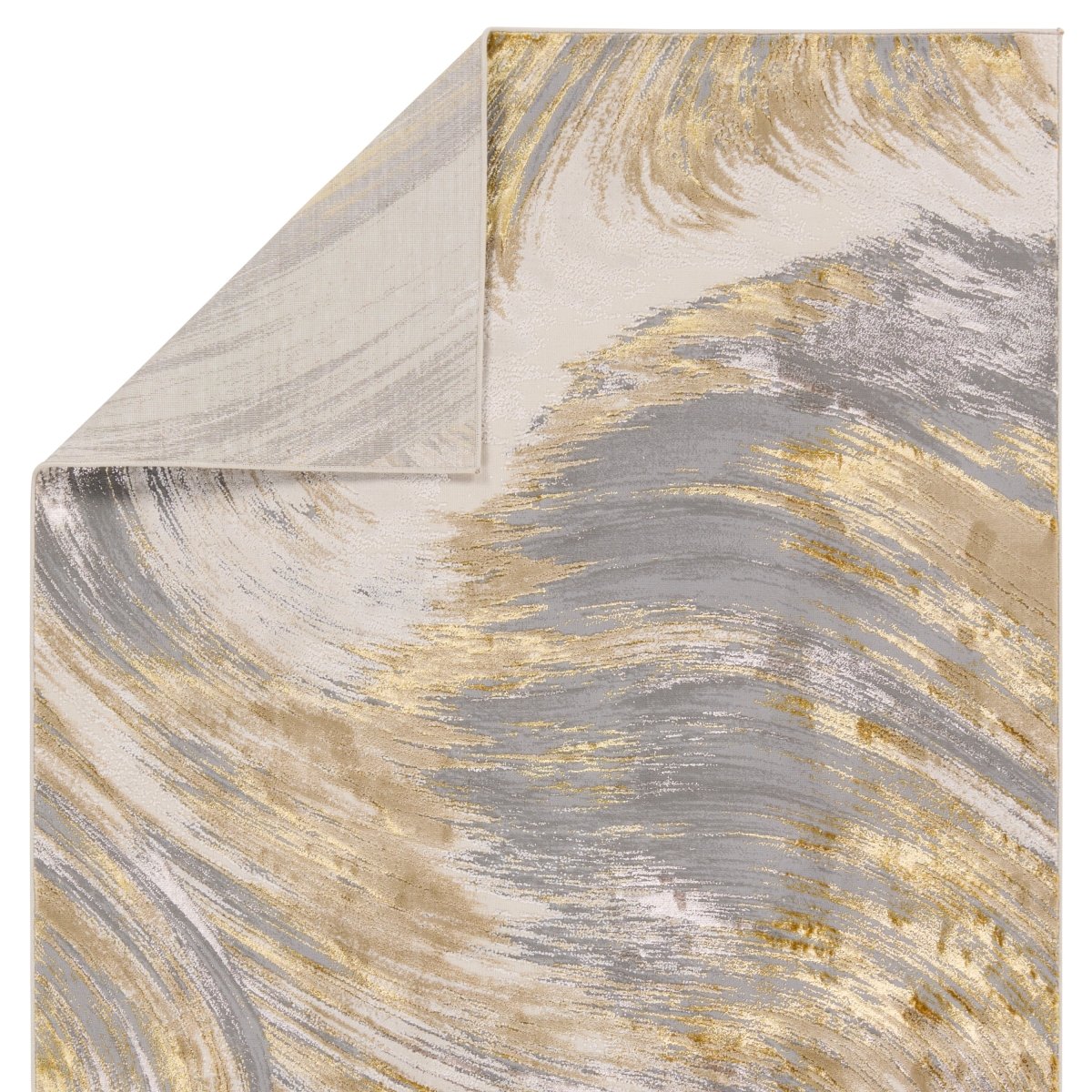 Jaipur Catalyst Zione Cty19 Gold/Gray Rug.
