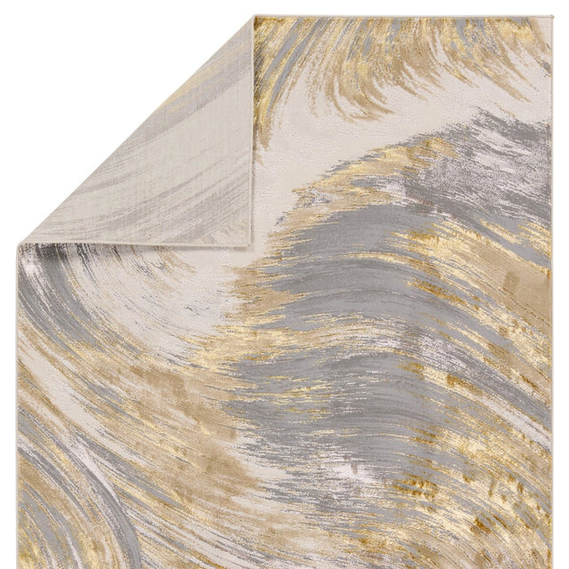 Jaipur Catalyst Zione Cty19 Gold/Gray Rug.