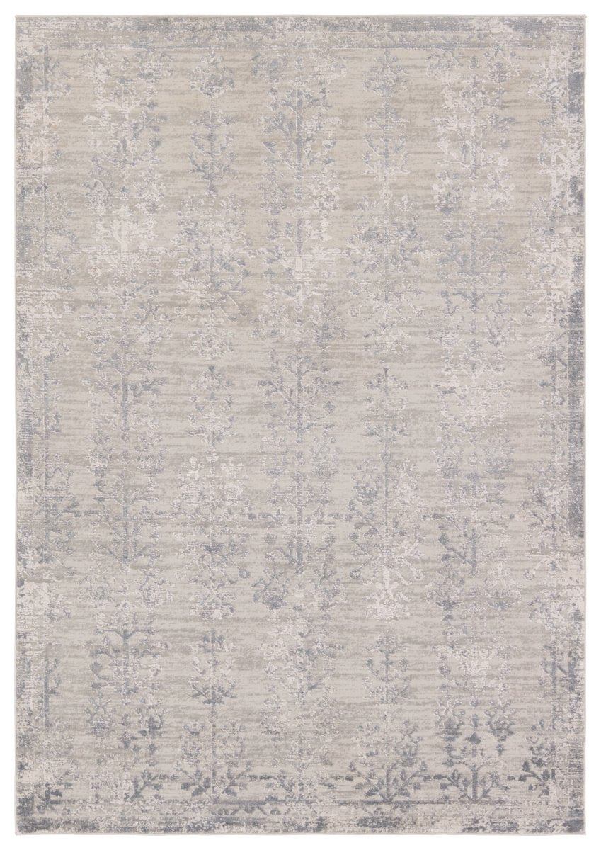 Jaipur Cirque Fortier Ciq47 Silver/Slate Rug.