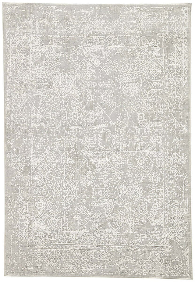 Jaipur Cirque Lianna Ciq04 Flint Gray / Light Gray Rugs.