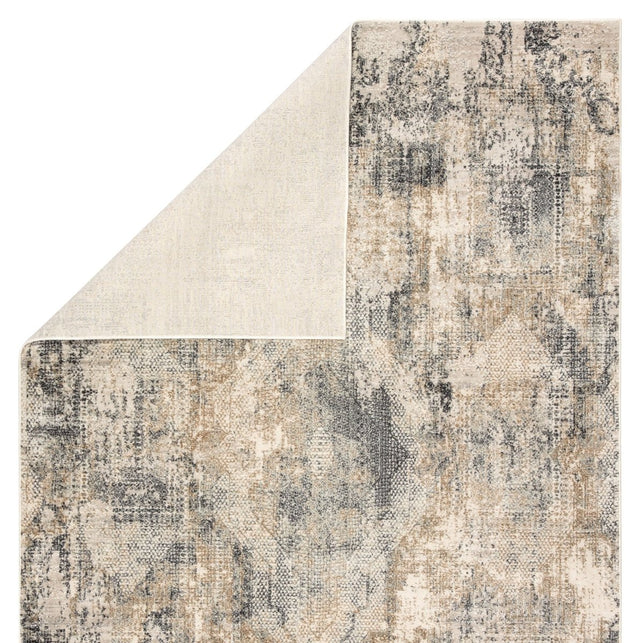 Jaipur Cirque Ramsey Ciq34 Gray/Gold Rug.