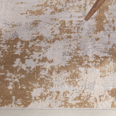 Jaipur Cirque Resa Ciq28 Gray/Gold Rug.