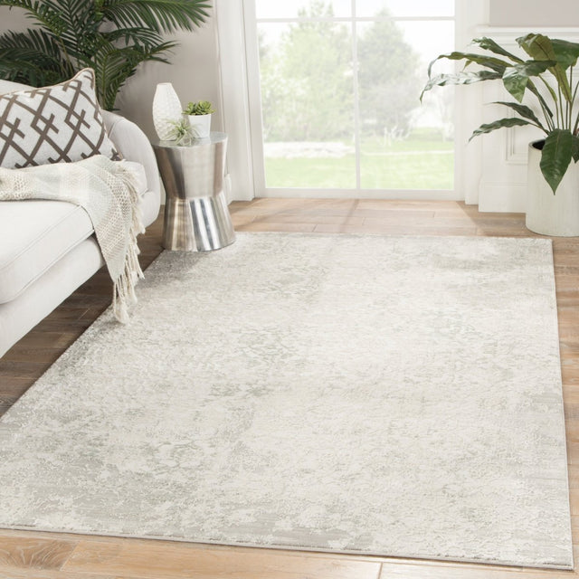 Jaipur Cirque Siena Ciq18 Ivory/Gray Rug.