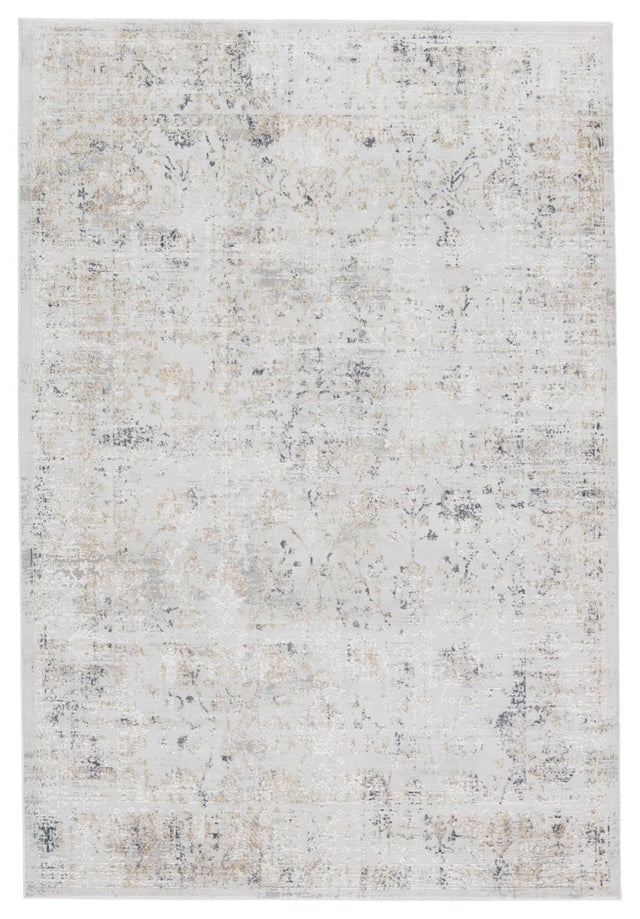 Jaipur Cirque Vida Ciq43 Light Gray/Gold Rugs.