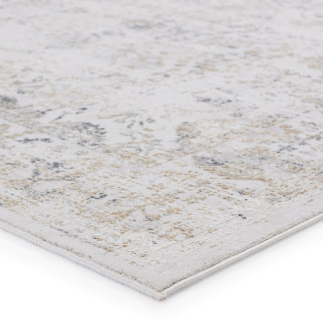 Jaipur Cirque Vida Ciq43 Light Gray/Gold Rugs.